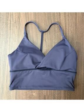 Lululemon twist bra long line in a purple shade - Womens size 6